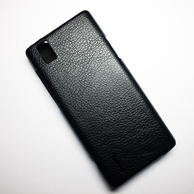 Кожаный чехол Armor Case Black для Huawei Ascend P2(4)