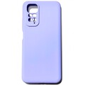 Силиконовый чехол Silicone Case с логотипом лавандовый для Xiaomi Redmi Note 11s(#1)