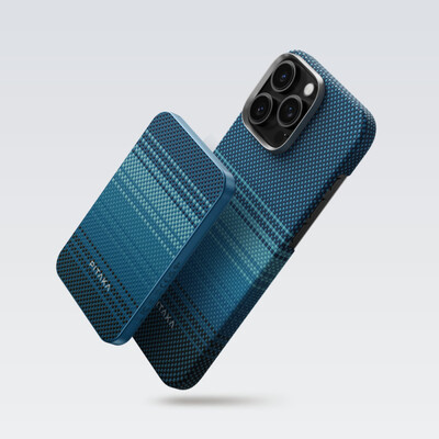 Портативное зарядное устройство Pitaka MagSafe Power Bank Qi2 5000 mAh Moonrise(3)