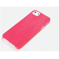 Пластиковый чехол накладка Rock Texture Series Pink для Apple iPhone 5/5s/SE(#1)