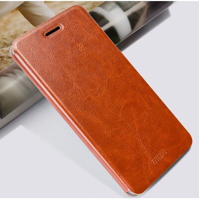 Полиуретановый чехол Mofi Book Case Brown для Huawei Ascend Y560(Y5)(1)