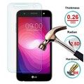 Противоударное защитное стекло Tempered Glass Protector 0.3mm для LG X power2 (X500)(#2)