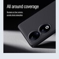 Пластиковый чехол с пластиной Magsafe Nillkin Super Frosted Shield Pro Magnetic Case Черный для Huawei Honor 90(#6)