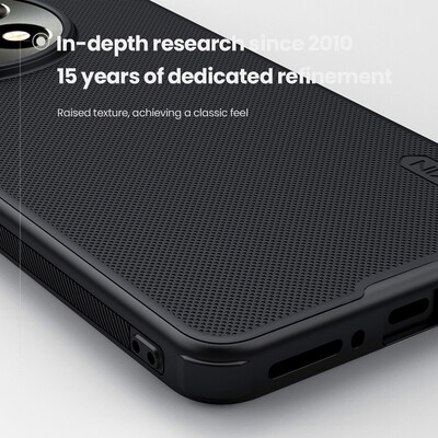 Пластиковый чехол Nillkin Super Frosted Shield Pro черный для OnePlus Ace 5/ Ace 5 Pro(8)