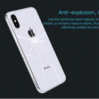 Противоударное защитное стекло на заднюю часть Nillkin Amazing H для Apple iPhone XS Max(3)