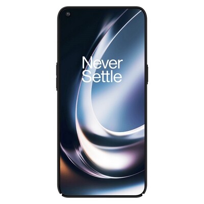 Пластиковый чехол с подставкой Nillkin Super Frosted Shield Черный для OnePlus 10T(2)