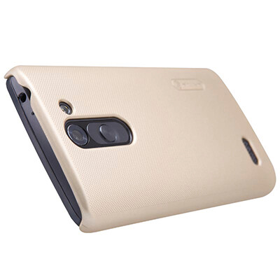 Пластиковый чехол Nillkin Super Frosted Shield Gold  для LG L Bello D335(2)