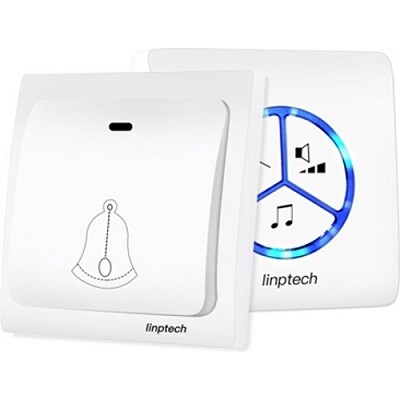 Беспроводной дверной звонок Xiaomi Linptech Self-powered Wireless Doorbell G1(1)