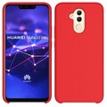 Силиконовый чехол Silicone Case красный для Huawei Mate 20 Lite(#2)