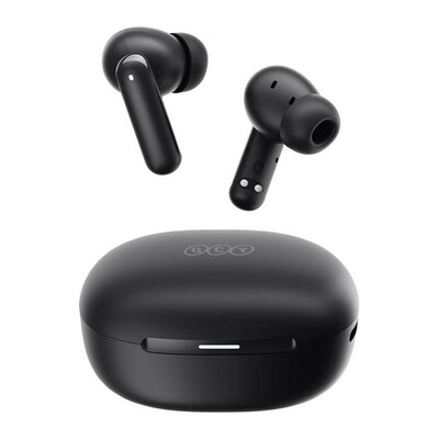 Беспроводные наушники с активным шумоподавлением QCY Melobuds N30 черные(2)