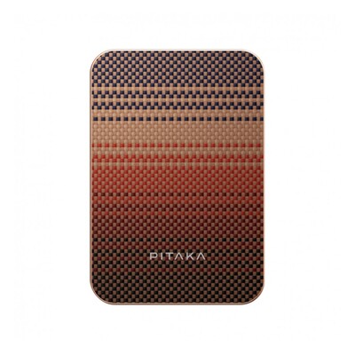 Портативное зарядное устройство Pitaka MagSafe Power Bank Qi2 5000 mAh Sunset(5)