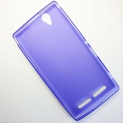Силиконовый чехол Becolor Purple Mat для Sony Xperia T2 Ultra Dual(2)