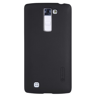 Пластиковый чехол с пленкой Nillkin Super Frosted Shield Black для LG K7(X210DS)(1)