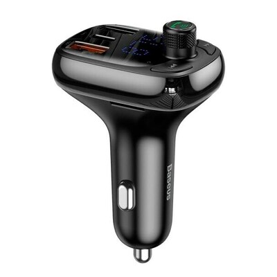 FM-модулятор OS-BASEUS T shaped S-13 car bluetooth MP3 player (PPS fast charging edition) C10737004117-Z1(1)