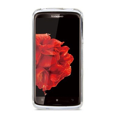 Силиконовый чехол Melkco Poly Jacket TPU Case White для Lenovo S820(2)