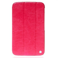 Кожаный чехол HOCO Crystal leather Case Pink для Samsung Galaxy Tab 3 8.0 SM-T311