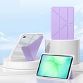 Защитный чехол книжка Acrylic Origami TPU Case с креплением для стилуса лавандовый для Samsung Galaxy Tab A11 Plus(#1)