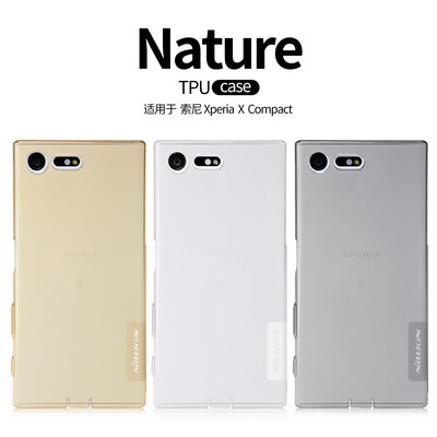 Силиконовый чехол Nillkin Nature TPU Case White для Sony Xperia X Compact(4)