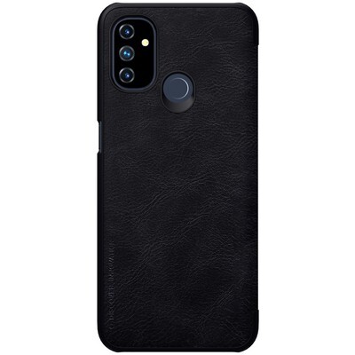 Кожаный чехол Nillkin Qin Leather Case Черный для OnePlus Nord N100(2)