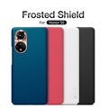 Пластиковый чехол с подставкой Nillkin Super Frosted Shield Черный для Huawei Honor 50/ Nova 9(#6)