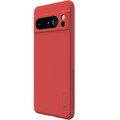 Пластиковый чехол с пластиной Magsafe Nillkin Super Frosted Shield Pro красный для Google Pixel 8 Pro(#3)