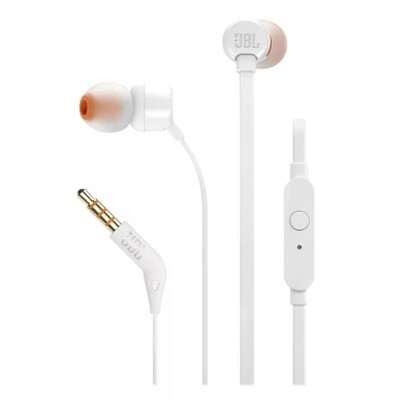 Внутриканальные наушники JBL TUNE 110 белые(3)