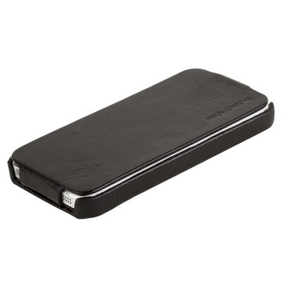 Кожаный чехол книга для Borofone General flip Black для Apple iPhone 5/5s/SE(2)