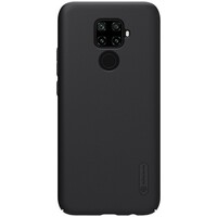 Пластиковый чехол с подставкой Nillkin Super Frosted Shield Черный для Huawei Mate 30 Lite (Nova 5i Pro)