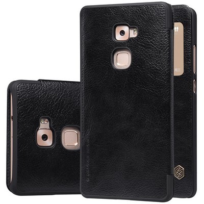 Кожаный чехол Nillkin Qin Leather Case Black для Huawei Mate S(3)