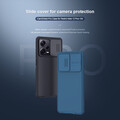 Чехол-накладка с защитой камеры Nillkin CamShield Pro синий для Xiaomi Redmi Note 12 Pro Plus 5G(#7)
