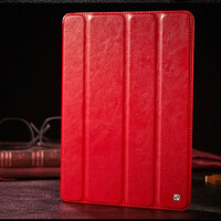 Кожаный чехол HOCO Crystal leather Case Red для Apple iPad Air