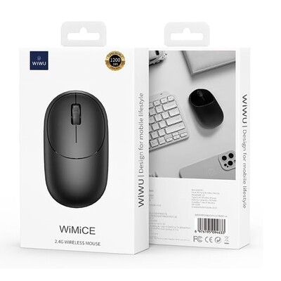 Беспроводная мышь WiMiCE 2.4G Wireless Mouse WM107 черная(6)