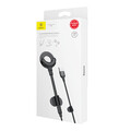 Автомобильный держатель Baseus O-type Car Mount Cable Black CALOX-01(#7)