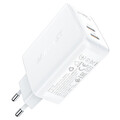 Зарядное устройство Acefast A29 GaN PD50W (2xUSB-C) белый(#1)