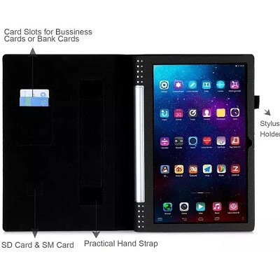 Кожаный чехол NOVA Case Black для Lenovo Yoga Tablet 2 Pro 1380F(2)