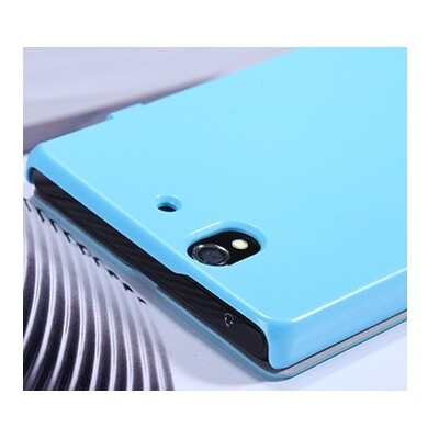 Кожаный чехол Nillkin Fresh Series Blue для Sony Xperia Z L36h(3)