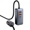 Автомобильное зарядное устройство Baseus CCBT-A0G Share Together PPS multi-port Fast charging car charger 2 USB + 2 Type-C с проводом 1.5m 120W(#3)