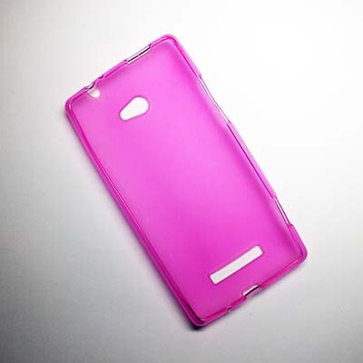 Силиконовый чехол Becolor Pink Mat для HTC Windows Phone 8X(2)