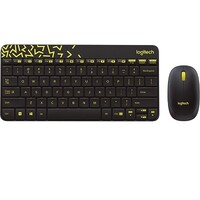 Комплект клавиатура + мышь Logitech MK240 Nano Black