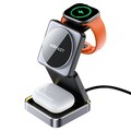 Беспроводное зарядное устройство с Magsafe Acefast E20 3в1 Fast Wireless Charger Desktop Holder 23W(#3)