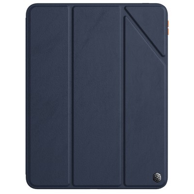 Полиуретановый чехол Nillkin Bevel Leather Case Синий для Apple iPad Pro 11 (2020)(1)