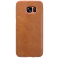 Кожаный чехол Nillkin Qin Leather Case Brown для Samsung G935F Galaxy S7 Edge(#2)