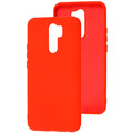 Силиконовый чехол Silicone Case красный для Xiaomi Redmi 9(#1)