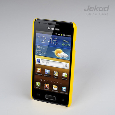 Пластиковый чехол накладка Jekod Yellow для Samsung i9070 Galaxy S Advance(4)