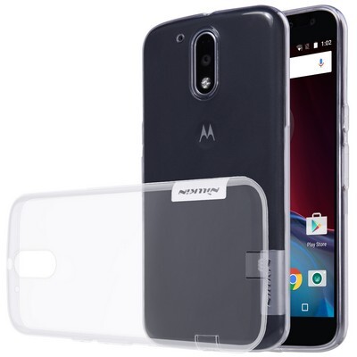 Силиконовый чехол Nillkin Nature TPU Case White для Motorola Moto G4 Plus(3)