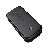 Кожаный чехол книга SGP Gariz Leather Case Black для Samsung i9300 Galaxy S3