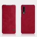 Кожаный чехол Nillkin Qin Leather Case Красный для Huawei P30(#4)
