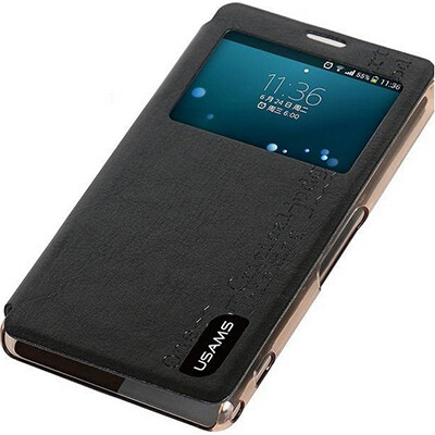 Полиуретановый чехол Usams Merry Series Black для Sony Xperia A2(3)