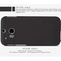 Пластиковый чехол Nillkin Super Frosted Shield Black для HTC One M8(#2)