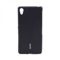 Силиконовый бампер с пленкой Cherry TPU Case 1mm Black Mate для Sony Xperia Z2 L50t(#1)